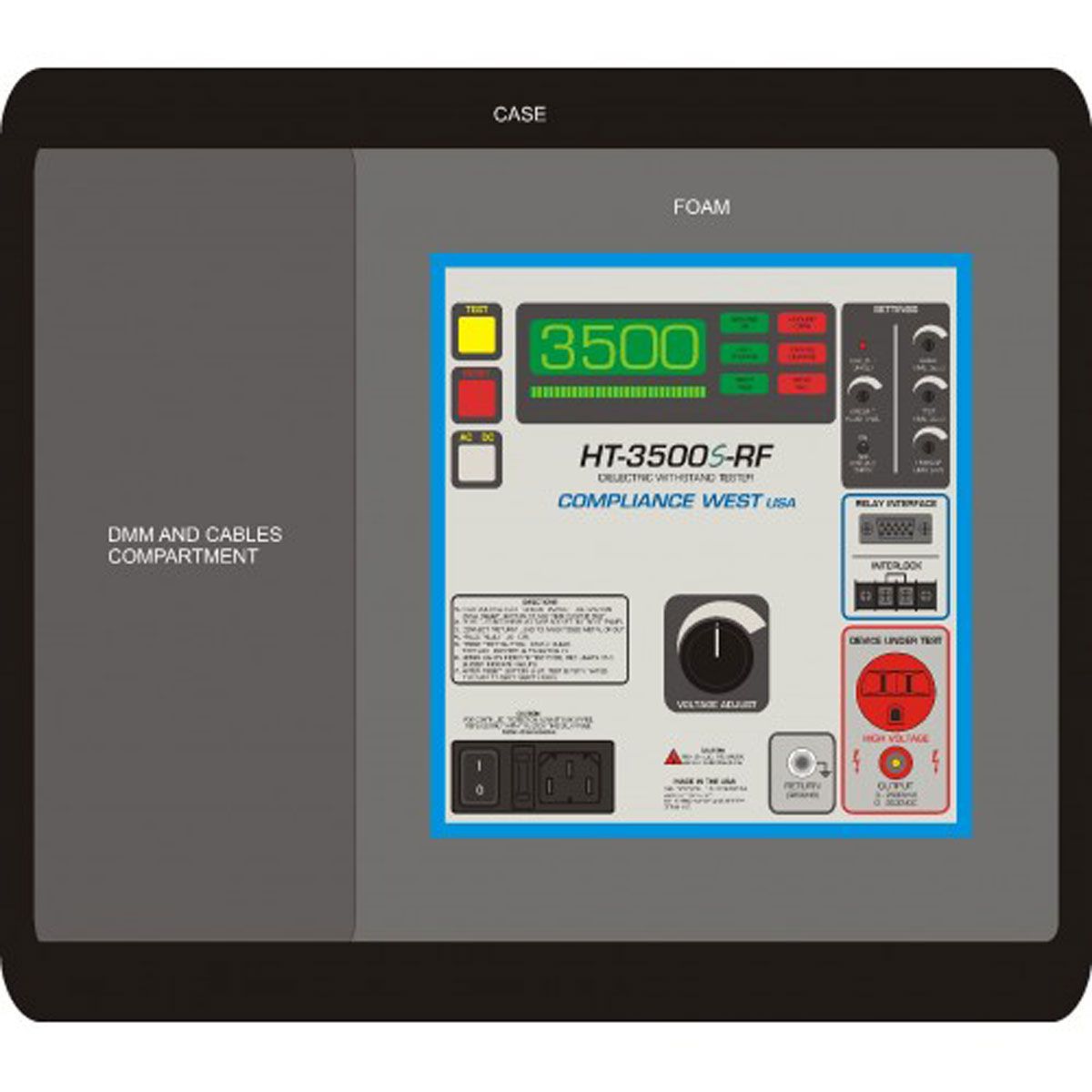 Compliance West HT-3500S-RF 2 Compliance West HT 3500S RF3