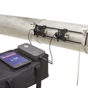 GE Panametrics PT900 Portable Ultrasonic Flow Meter for Liquids