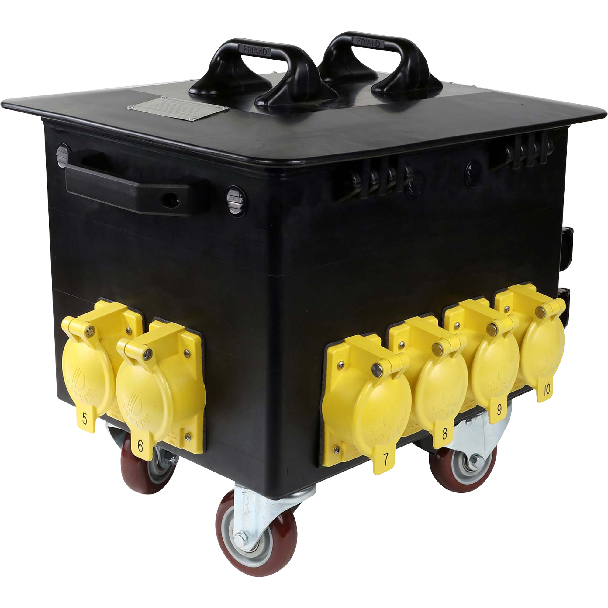 Generac Portable Power Distribution Box with Casters — 400 Amps, 125/250 Volts 2