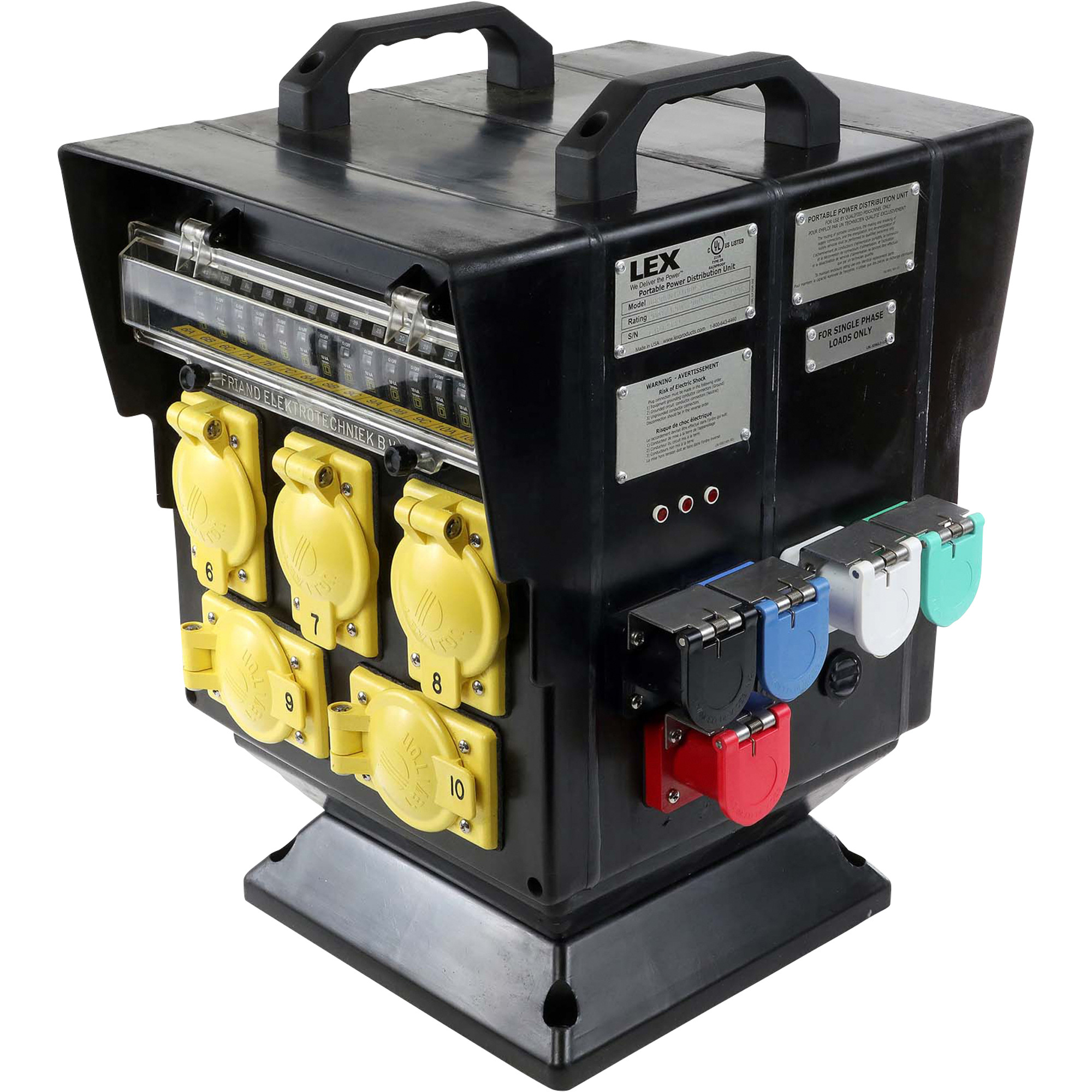 Generac Portable Power Distribution Box — 200 Amps, 120/208 Volts 2