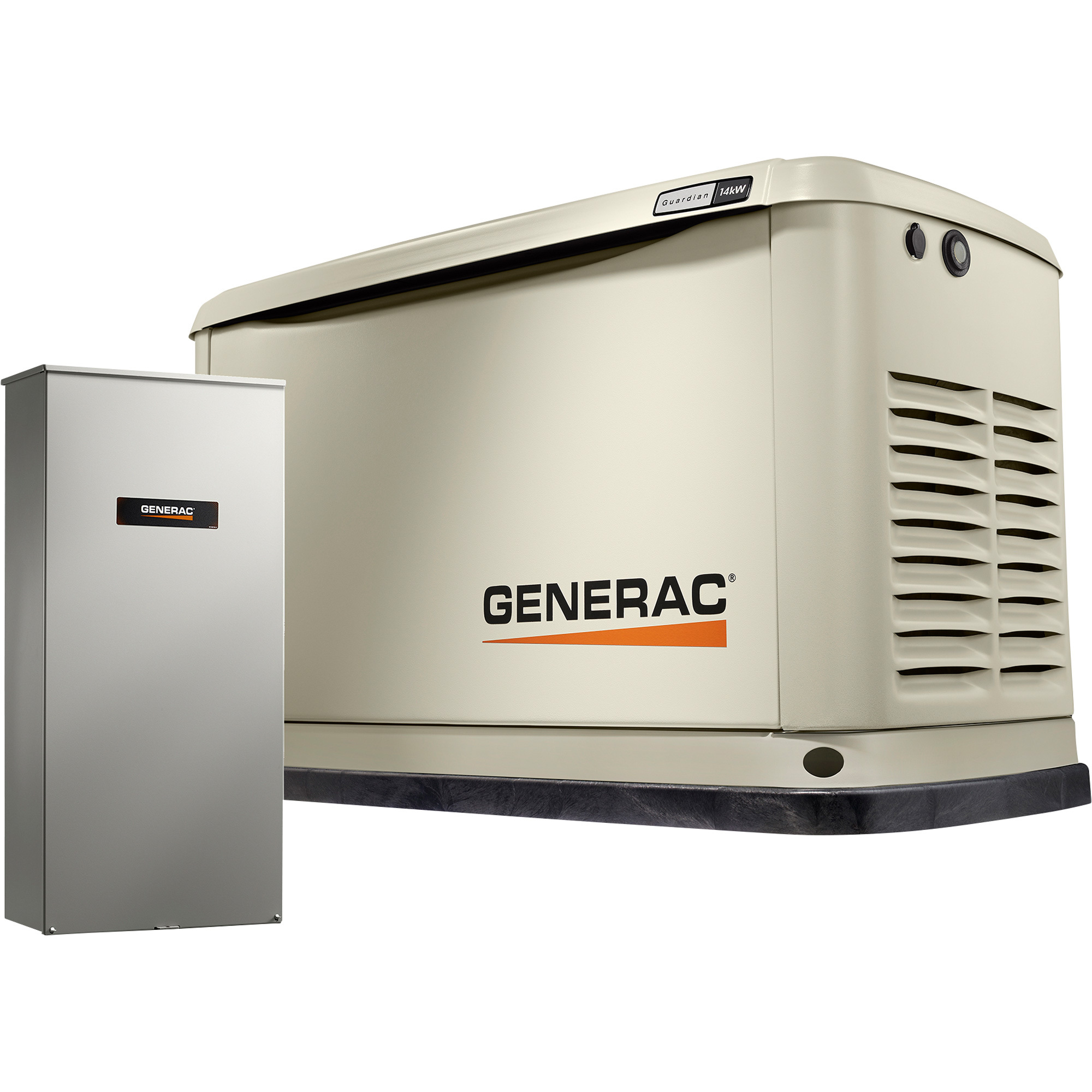 Generac Guardian Series Air-Cooled Home Standby Generator — 14kW (LP)/14kW (NG), 100 Amp Transfer Switch, Model# 7224 3 Generac Guardian Series Air-Cooled Home Standby Generator — 14kW (LP)/14kW (NG), 100 Amp Transfer Switch, Model# 7224