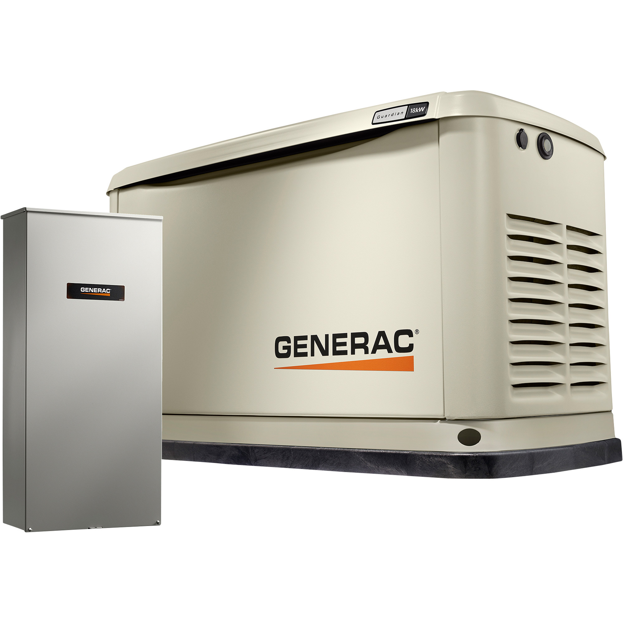 Generac Guardian Series Air-Cooled Home Standby Generator — 18kW (LP)/17kW (NG), 200 Amp Transfer Switch, Model# 7228 13 Generac Guardian Series Air-Cooled Home Standby Generator — 18kW (LP)/17kW (NG), 200 Amp Transfer Switch, Model# 7228