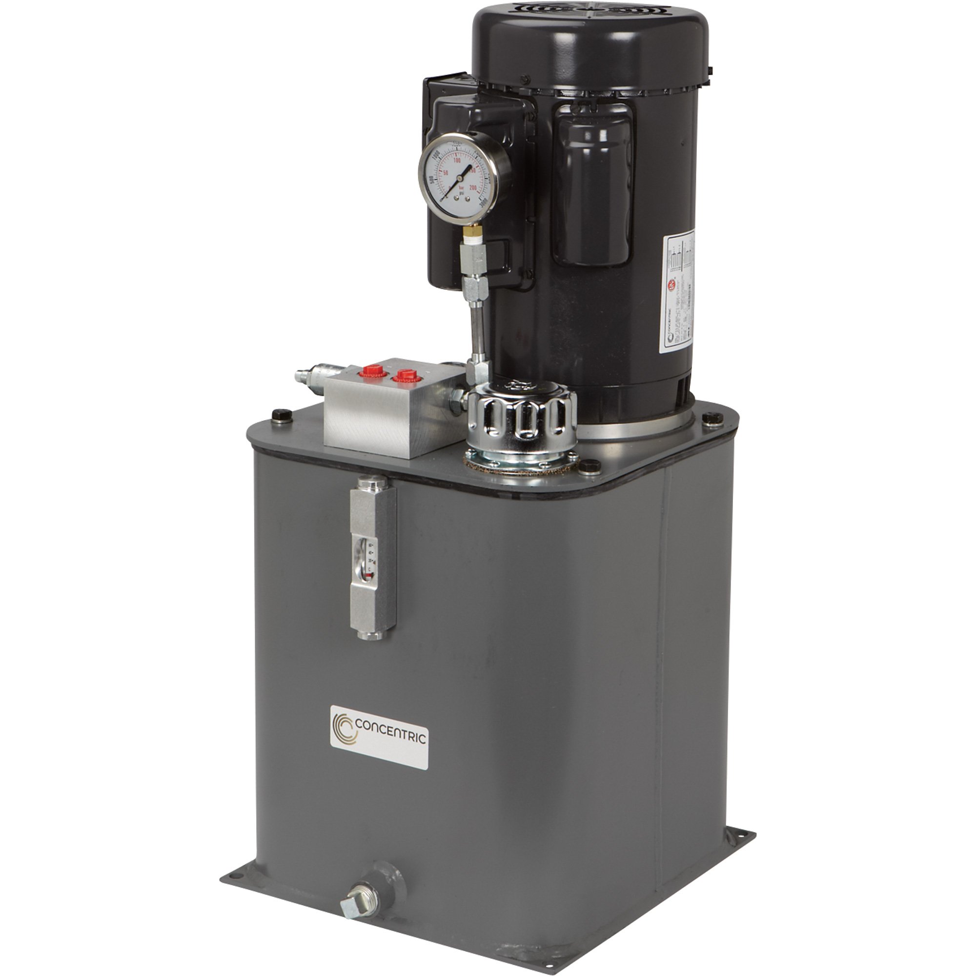 Haldex AC Hydraulic Power System Self-Contained, 2 HP, 115/230V AC, Model# 1400028 4