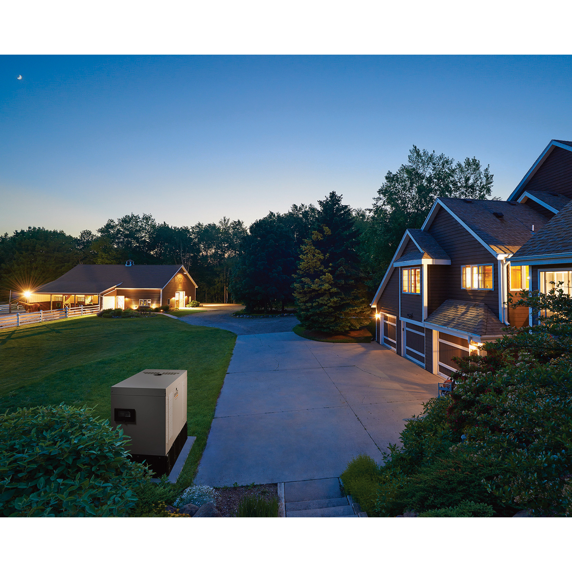 Generac Protector Series Diesel Home Standby Generator — 20kW, 120/208 Volts, 3-Phase, Model# RD02023GDAE 14