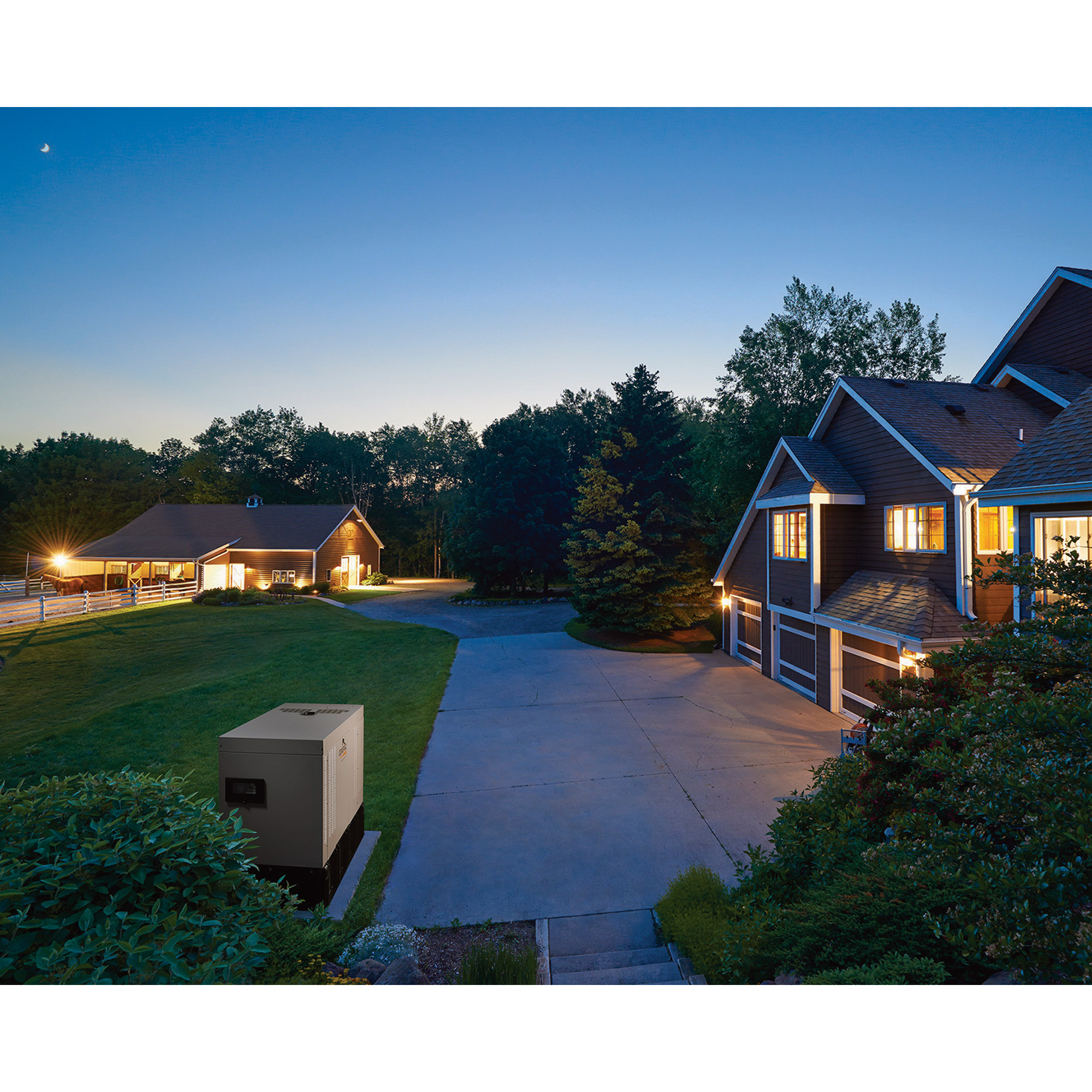 Generac Protector Series Diesel Home Standby Generator — 15kW, 120/240 Volts, Single Phase, Model# RD01523ADAE 6