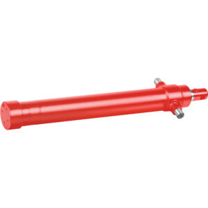 Nortrac 12-Ton Telescopic Hydraulic Cylinder — 2500 PSI, 4.43in. Bore, 120in. Stroke