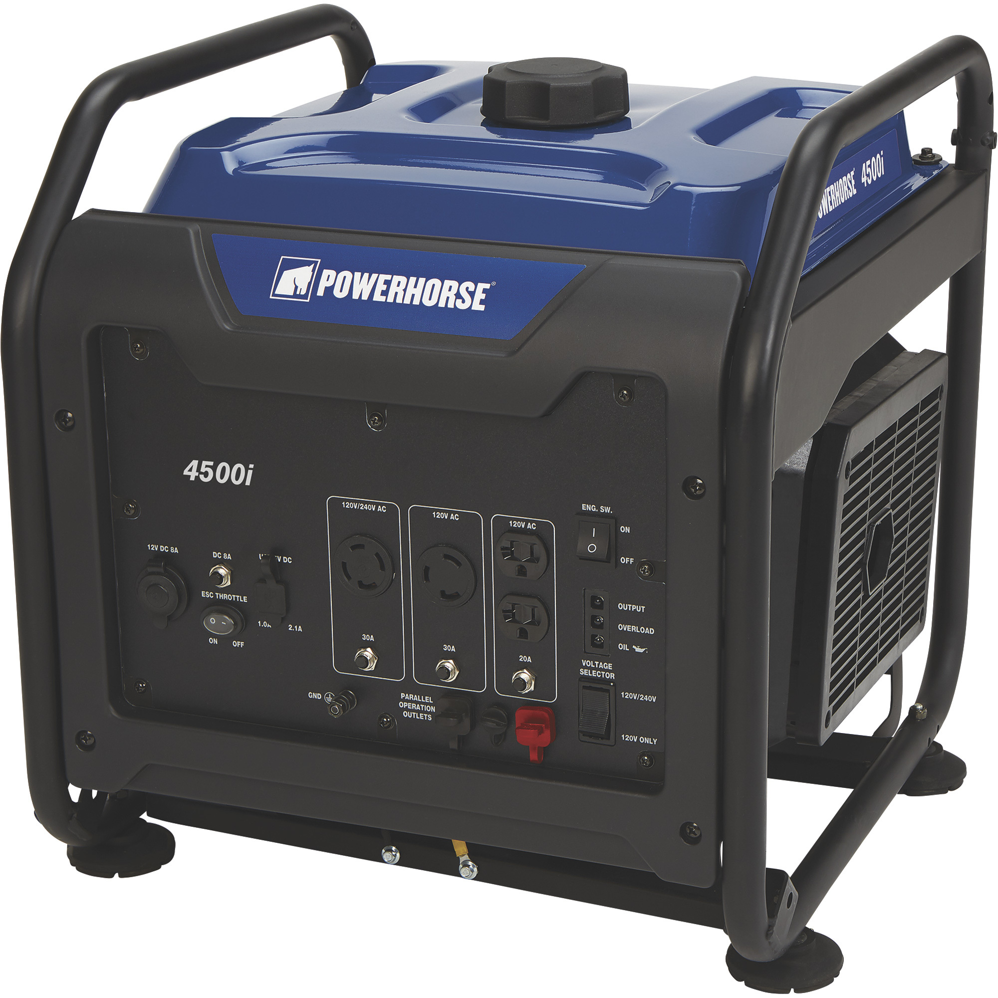 Powerhorse Inverter Generator, 4500 Surge Watts, 3700 Rated Watts, Open-Frame, CARB-Compliant 2