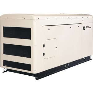 Cummins Commercial Standby Generator — 36kW, LP/NG, 120/240 Volts, 3-Phase, Model# RS36