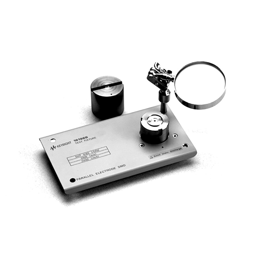 Keysight 16196C/710: Precision SMD Test Fixture with Magnification and Tweezers 1 Keysight 16196C/710: Precision SMD Test Fixture with Magnification and Tweezers