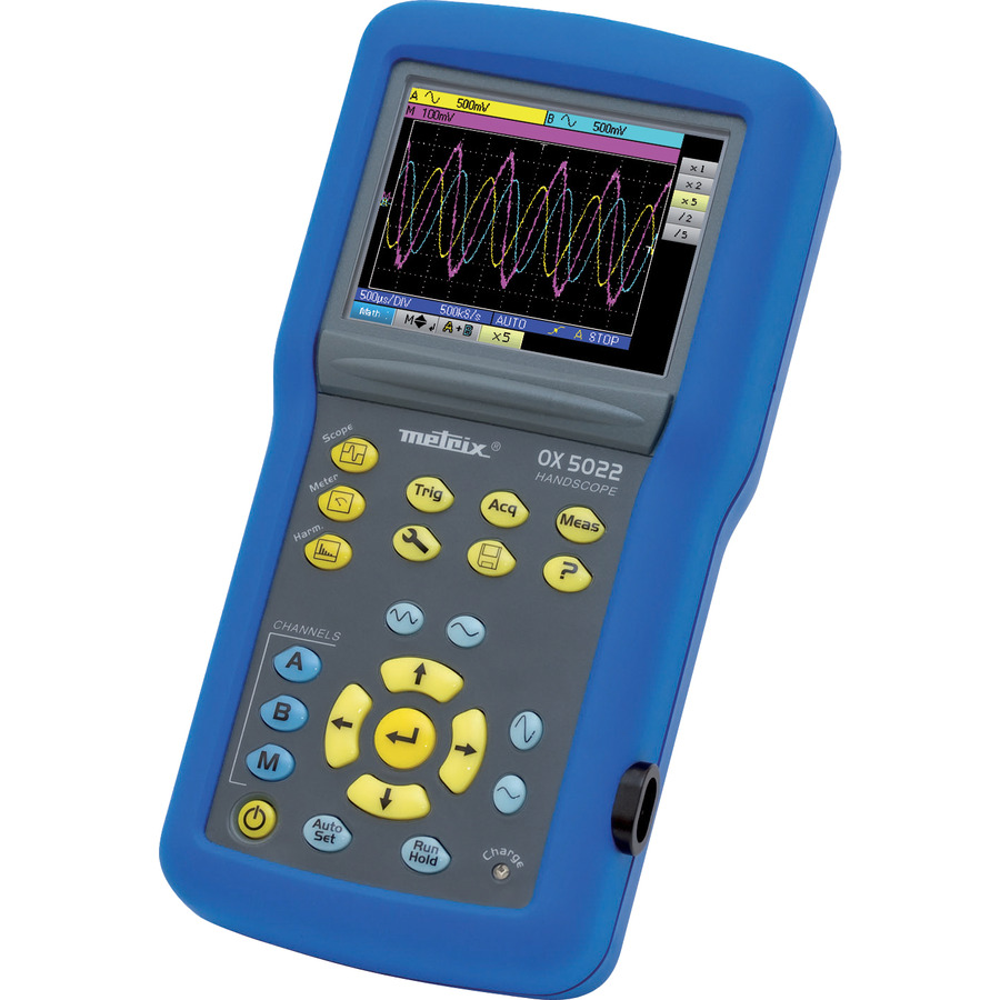 AEMC OX 5022 Handscope: Portable Oscilloscope for Precision Measurements 1 AEMC OX 5022 Handscope: Portable Oscilloscope for Precision Measurements