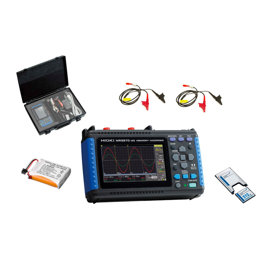 Hioki MR8870-20 PRO KIT: Precision Measurement Solution for Electrical Engineers 1 Hioki MR8870-20 PRO KIT: Precision Measurement Solution for Electrical Engineers