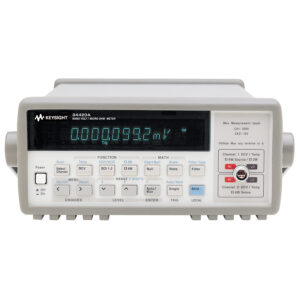 Keysight 34420A: Precision Nanovolt and Micro-Ohm Measurement with 7.5-Digit Accuracy