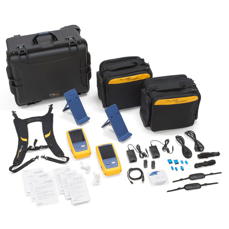 Fluke Networks DSX2-8000-PRO/GLD: The Ultimate 2GHz Pro Kit for Network Testing 1 Fluke Networks DSX2-8000-PRO/GLD: The Ultimate 2GHz Pro Kit for Network Testing