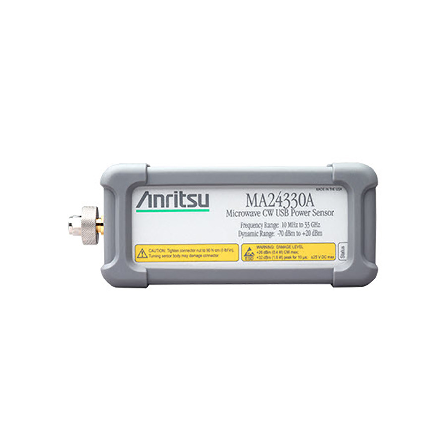 Anritsu MA24330A: Precision Microwave CW USB Power Sensor for Demanding Applications 1 Anritsu MA24330A: Precision Microwave CW USB Power Sensor for Demanding Applications