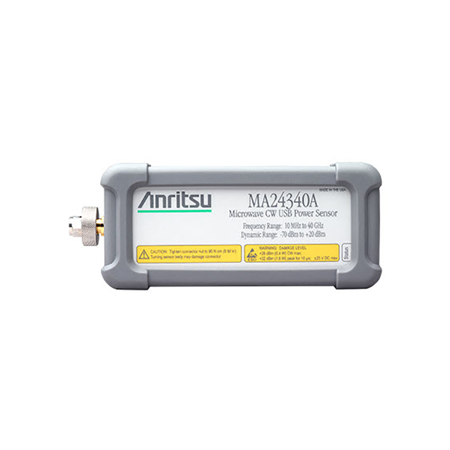 Anritsu MA24340A: Precision Microwave CW USB Power Sensor for Demanding Applications 1 Anritsu MA24340A: Precision Microwave CW USB Power Sensor for Demanding Applications
