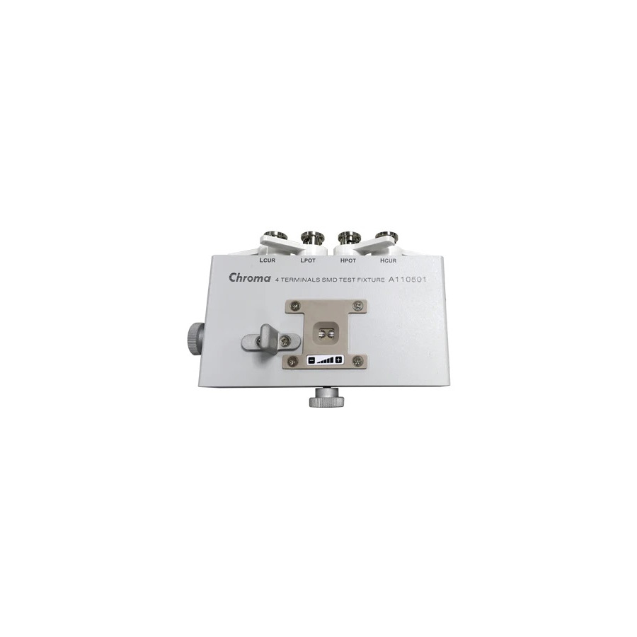 Chroma A110501 SMD Test Fixture: Precision Testing for 4-Terminal Devices 1 Chroma A110501 SMD Test Fixture: Precision Testing for 4-Terminal Devices