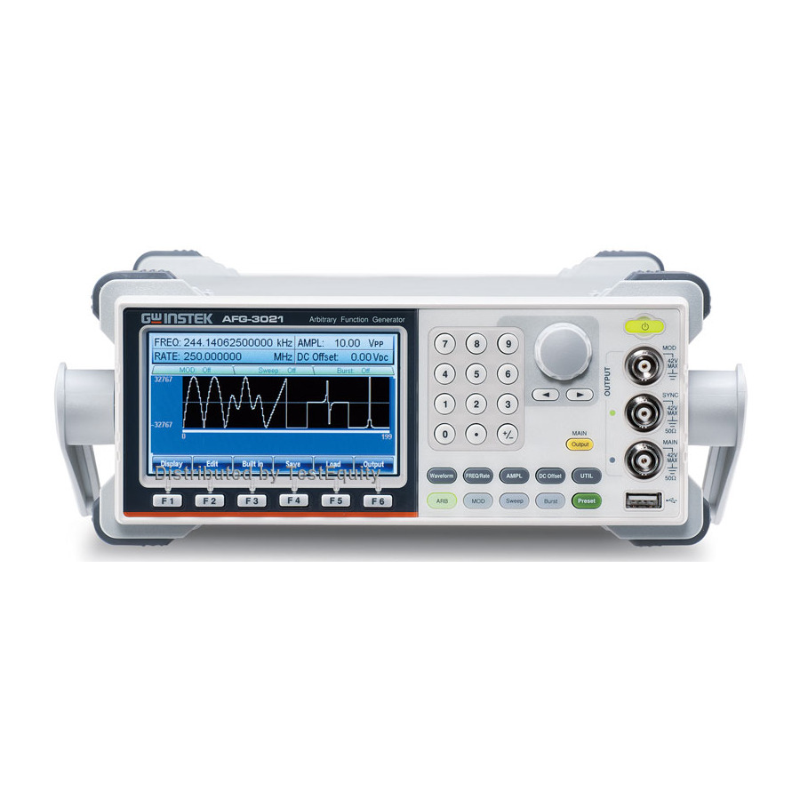 Instek AFG-3022: The Ultimate Arbitrary Function Generator for Precision and Versatility 1 Instek AFG-3022: The Ultimate Arbitrary Function Generator for Precision and Versatility