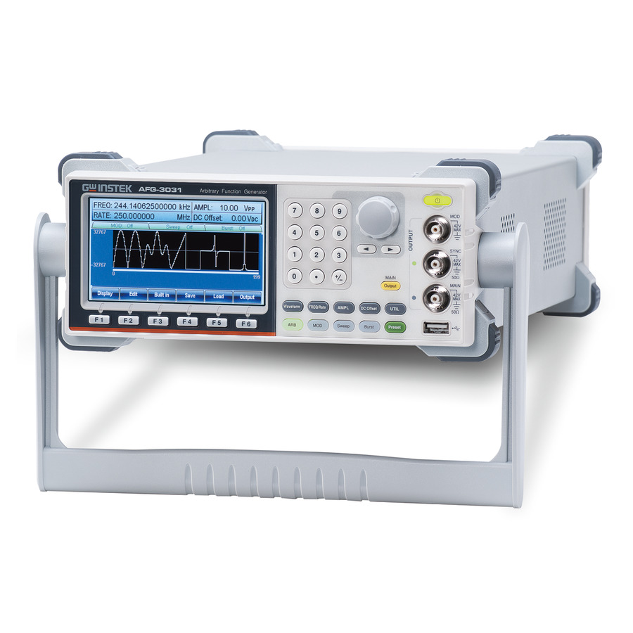Instek AFG-3031: 30 MHz, 1 CH Arbitrary Function Generator with USB, LAN Connectivity 1 Instek AFG-3031: 30 MHz, 1 CH Arbitrary Function Generator with USB, LAN Connectivity