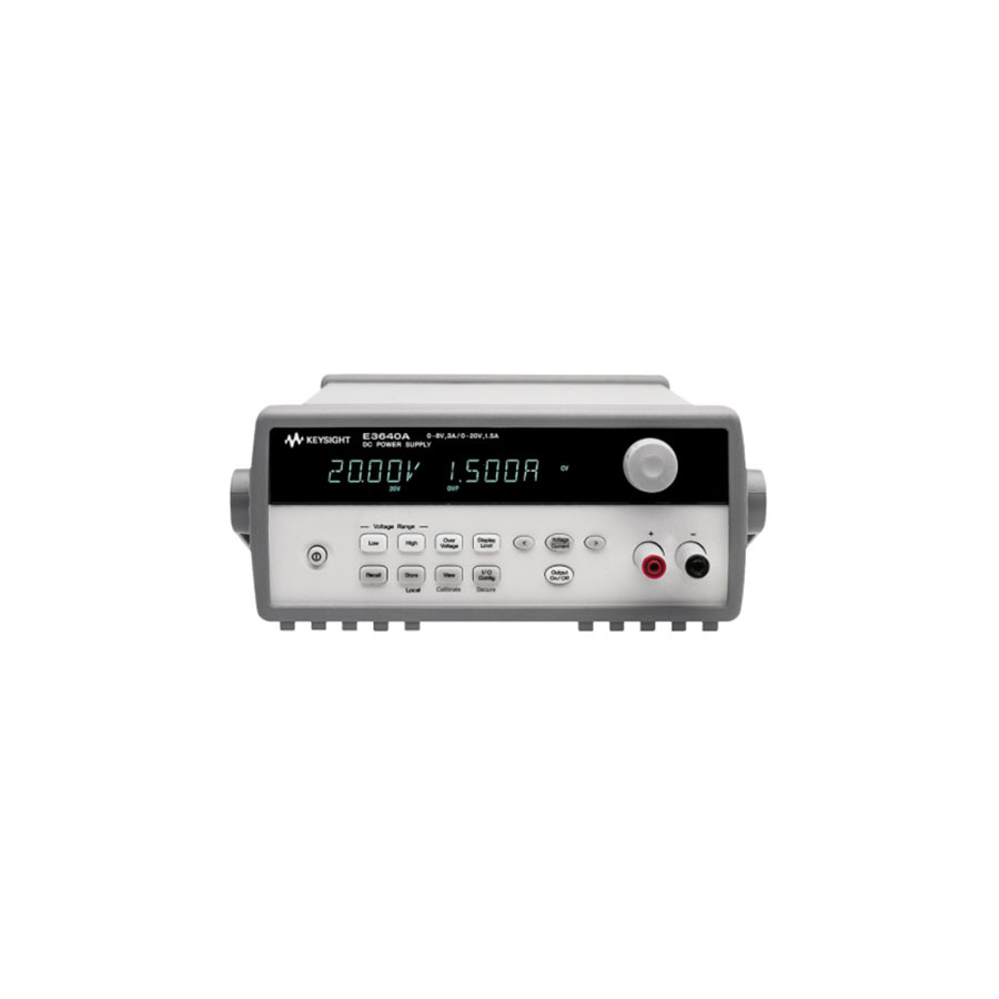 Keysight E3644A DC Power Supply, Single Output, Dual Range, 20 V / 4 A, 8 V / 8 A, 80 W, E3640 Series 1 Keysight E3644A DC Power Supply, Single Output, Dual Range, 20 V / 4 A, 8 V / 8 A, 80 W, E3640 Series