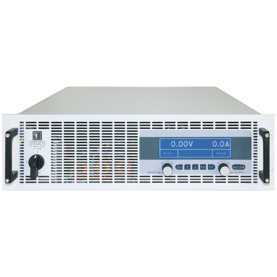 EA Elektro-Automatik EA-PS 9500-60 3U DC Power Supply, Autoranging, Rackmount, Single Output, 500VDC, 60ADC 1 EA Elektro-Automatik EA-PS 9500-60 3U DC Power Supply, Autoranging, Rackmount, Single Output, 500VDC, 60ADC