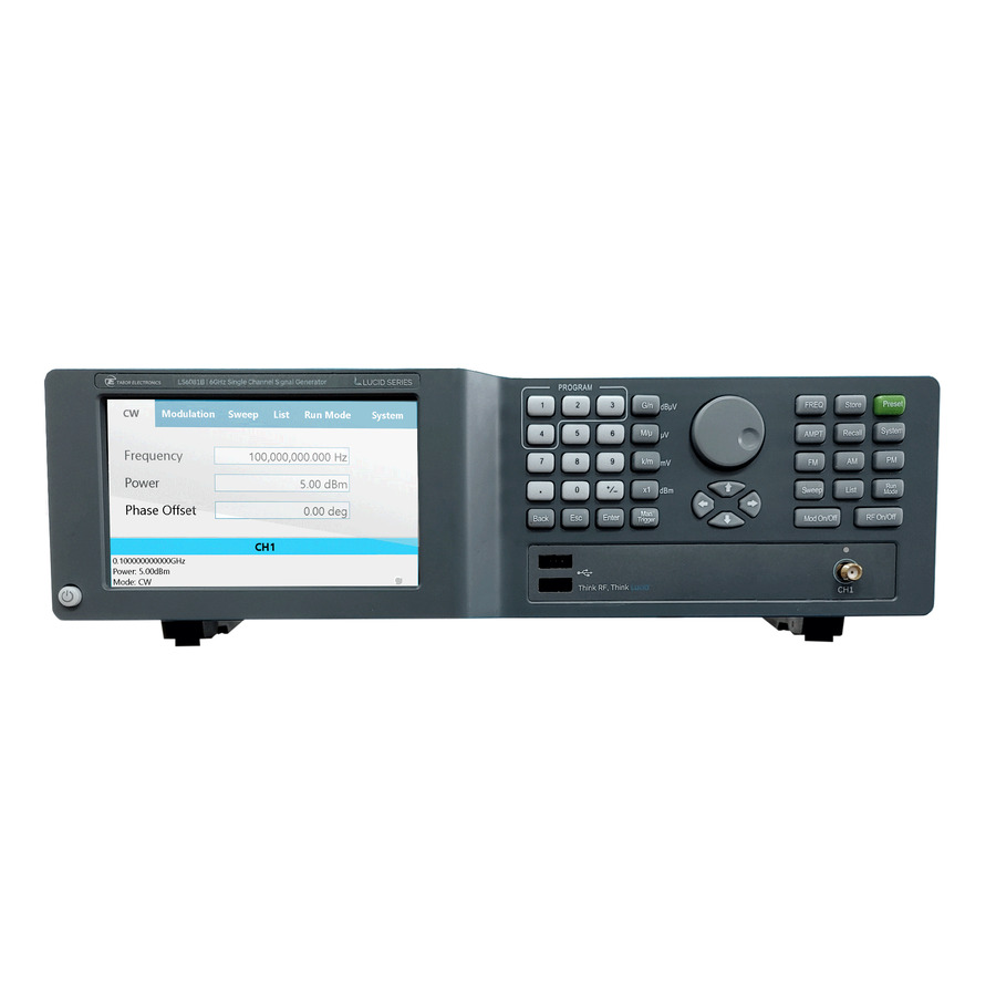 LUCID LS6081B: Unleash Precision with the 6GHz Benchtop Signal Generator 1 LUCID LS6081B: Unleash Precision with the 6GHz Benchtop Signal Generator