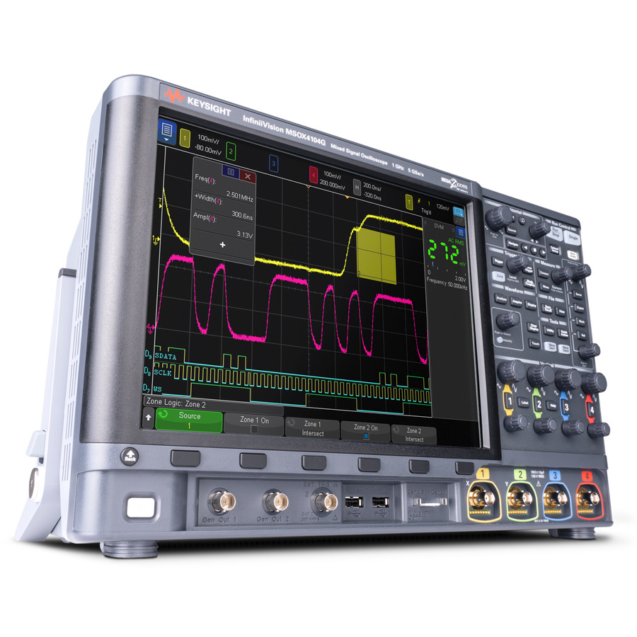 Keysight MSOX4022G: 2/16-Channel Mixed Signal Oscilloscope with 200 MHz, 5 GS/s, 4 Mpts, and 4000G X-Series 1 Keysight MSOX4022G: 2/16-Channel Mixed Signal Oscilloscope with 200 MHz, 5 GS/s, 4 Mpts, and 4000G X-Series