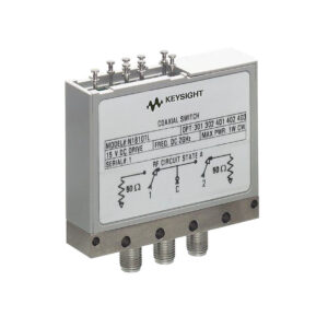 Keysight N1810 Series Coaxial Switch: 20 GHz, SPDT, Latch, Ratio Ins Loss, Pos Ind