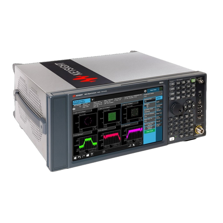 Keysight N9020B MXA Signal Analyzer: Uncover Signal Insights with Precision and Efficiency 1 Keysight N9020B MXA Signal Analyzer: Uncover Signal Insights with Precision and Efficiency