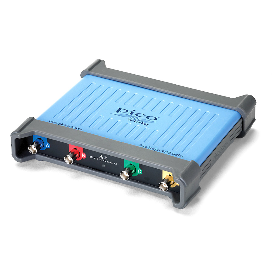 PicoScope 4000A Series: 4-Channel, 20 MHz PC USB Oscilloscope with 4 TA375 Probes 1 PicoScope 4000A Series: 4-Channel, 20 MHz PC USB Oscilloscope with 4 TA375 Probes
