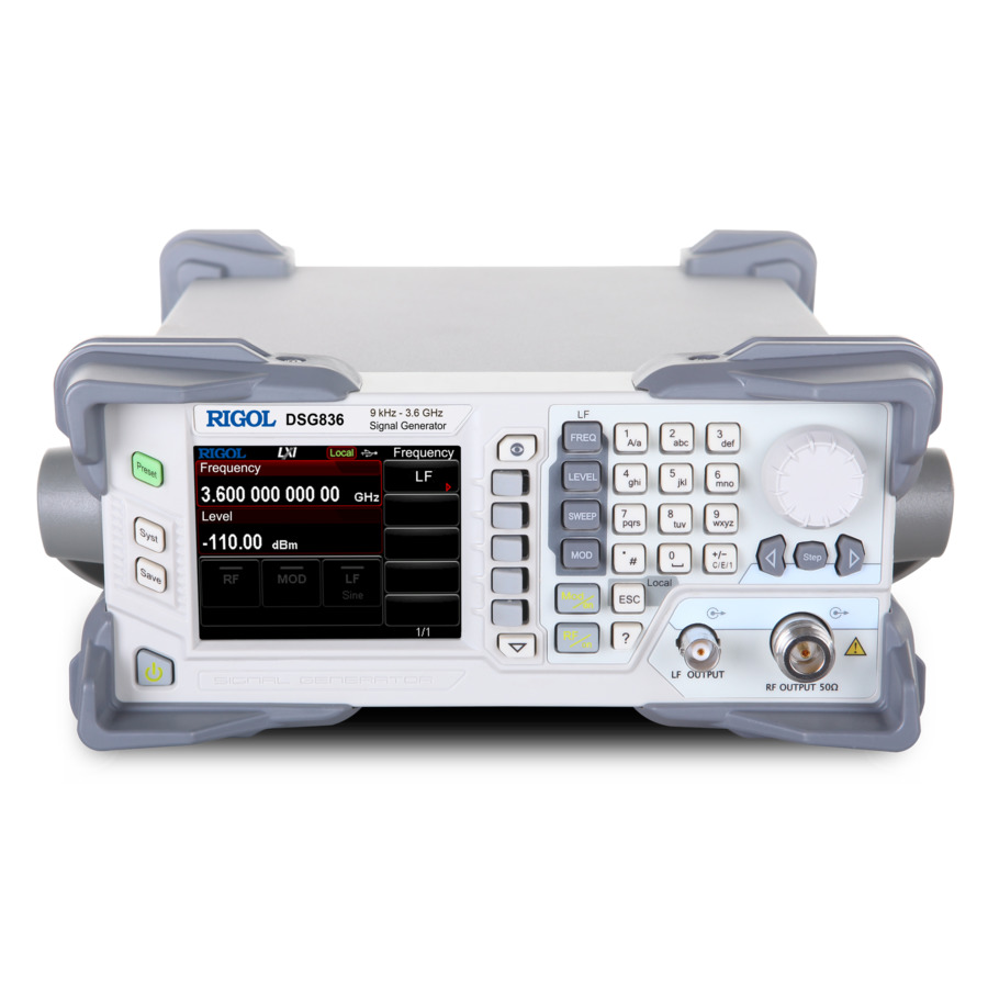 RIGOL DSG836: Unleash Precision RF Signal Generation from 9 kHz to 3.6 GHz 1 RIGOL DSG836: Unleash Precision RF Signal Generation from 9 kHz to 3.6 GHz