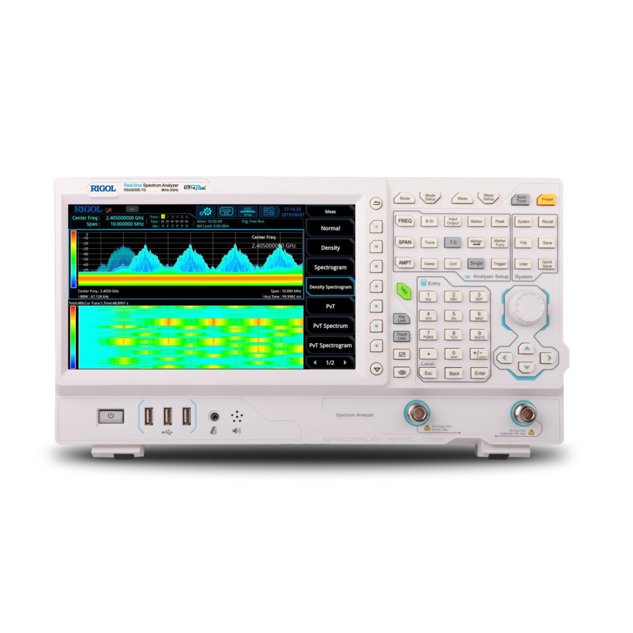 RIGOL RSA3030E-TG: 3 GHz Real-Time Spectrum Analyzer with Tracking Generator 1 RIGOL RSA3030E-TG: 3 GHz Real-Time Spectrum Analyzer with Tracking Generator