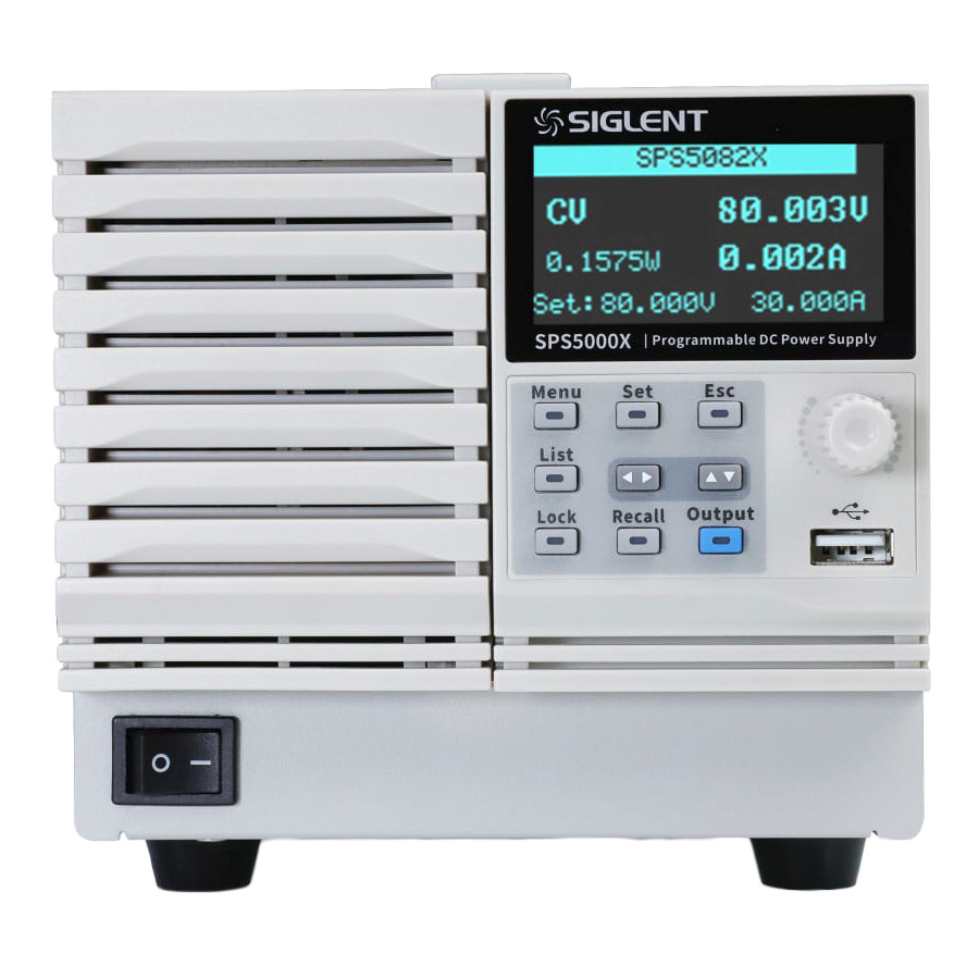 Siglent SPS5042X DC Power Supply, Single Output, 40 V, 60 A, 720 W, Switch Mode, SPS5000X Series 1 Siglent SPS5042X DC Power Supply, Single Output, 40 V, 60 A, 720 W, Switch Mode, SPS5000X Series