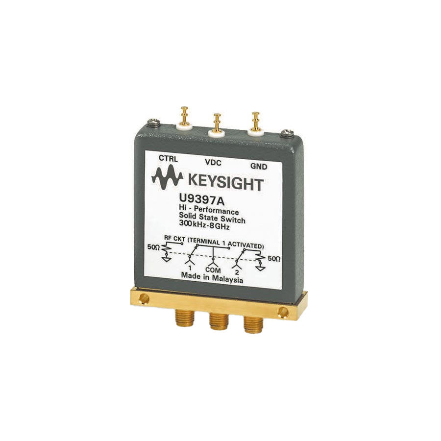 Keysight U9397A: Ultra-Fast FET Solid State Switch for Demanding RF Applications 1 Keysight U9397A: Ultra-Fast FET Solid State Switch for Demanding RF Applications