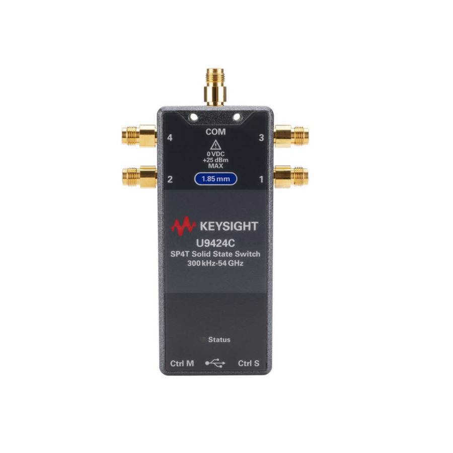 Keysight U9424C: Ultra-Fast, High-Performance Solid State FET Switch for Demanding RF Applications 1 Keysight U9424C: Ultra-Fast, High-Performance Solid State FET Switch for Demanding RF Applications