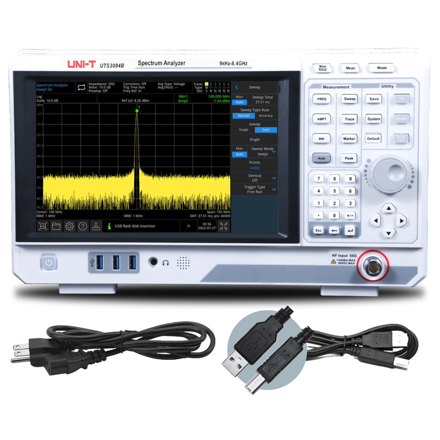 Uni-T UTS3021B Spectrum Analyzer: Uncover the Spectrum with Precision 1 Uni-T UTS3021B Spectrum Analyzer: Uncover the Spectrum with Precision