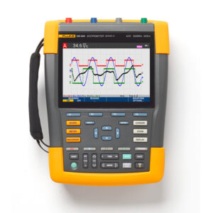 Fluke 190-504-III: 4-Channel, 500 MHz Handheld Oscilloscope for Precision Diagnostics