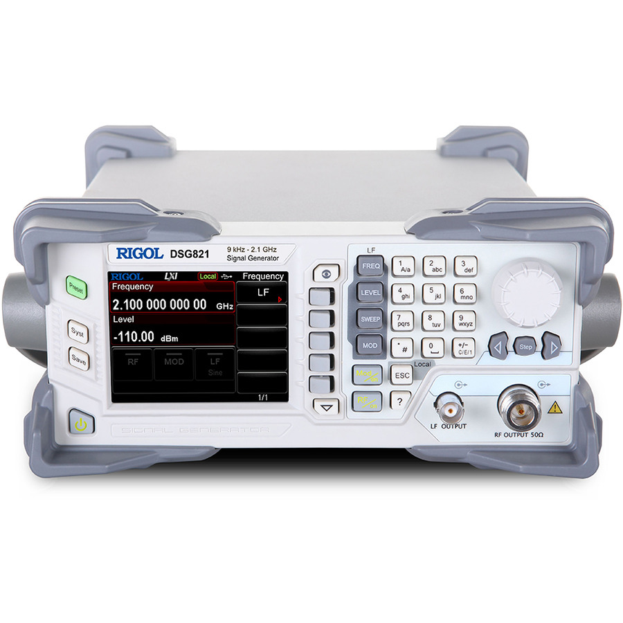 RIGOL DSG821-OCXO: Precision RF Signal Generation from 9kHz to 2.1GHz 1 RIGOL DSG821-OCXO: Precision RF Signal Generation from 9kHz to 2.1GHz