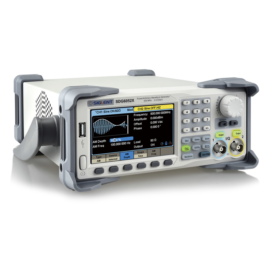 Siglent SDG6052X: Unleash Precision with 500MHz, 2CH, 2.4GSa/s Function/Arbitrary Waveform Generator 1 Siglent SDG6052X: Unleash Precision with 500MHz, 2CH, 2.4GSa/s Function/Arbitrary Waveform Generator