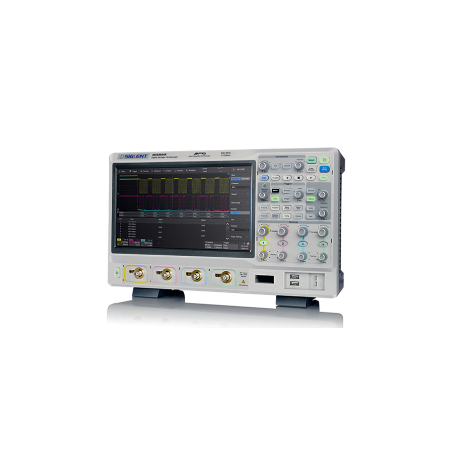 Siglent SDS5054X: 4-Channel, 500 MHz, 5 GSa/s Digital Oscilloscope with 10.1" Touchscreen 1 Siglent SDS5054X: 4-Channel, 500 MHz, 5 GSa/s Digital Oscilloscope with 10.1" Touchscreen