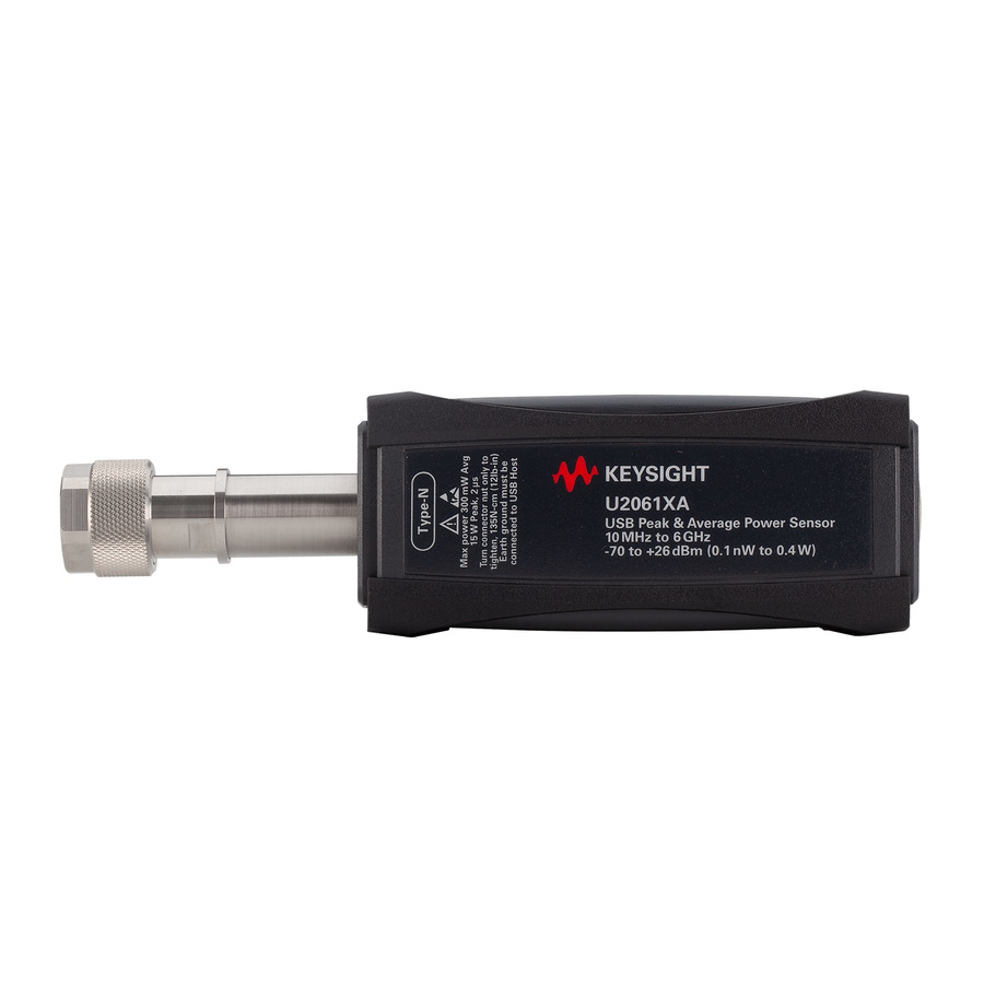 Keysight U2061XA/100/U2000A-301: Precision USB Power Sensor for 10MHz-6GHz Applications 1 Keysight U2061XA/100/U2000A-301: Precision USB Power Sensor for 10MHz-6GHz Applications